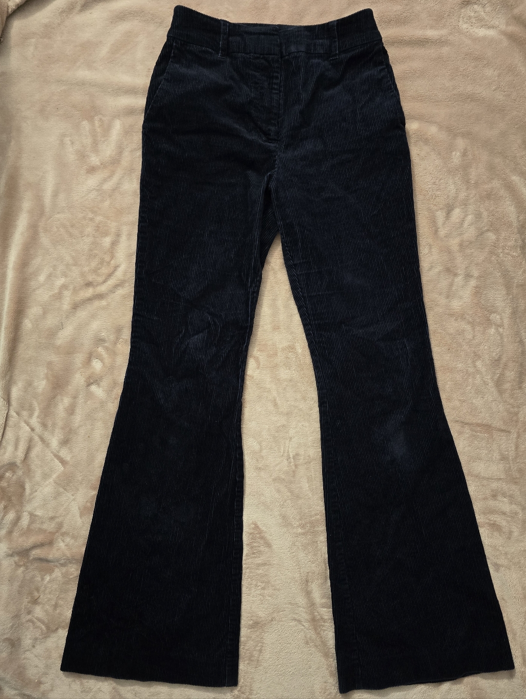 Boden Navy Corduroy Flare Pants - Size 4r